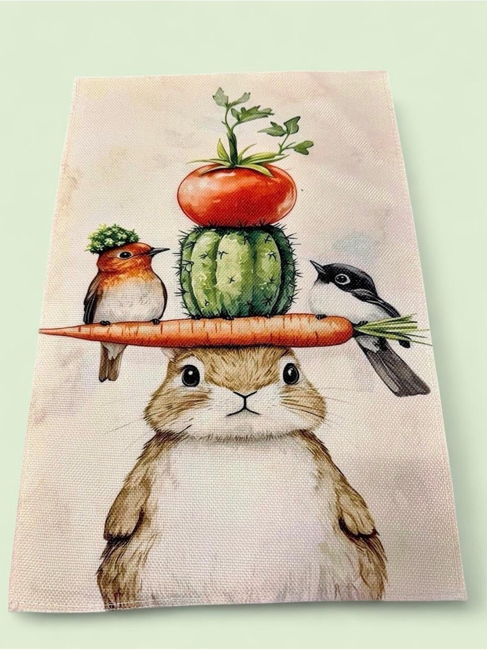 New Whimsical Forest Animals Garden Flag #350